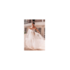 Ensemble 4 pièces blanc, bustier, string et 2 jarretières 